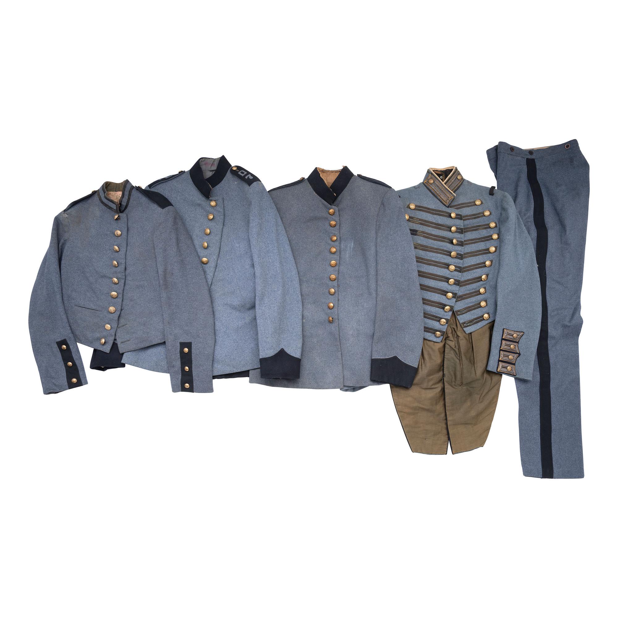 Group of Post-Civil War New York National Guard Uniforms