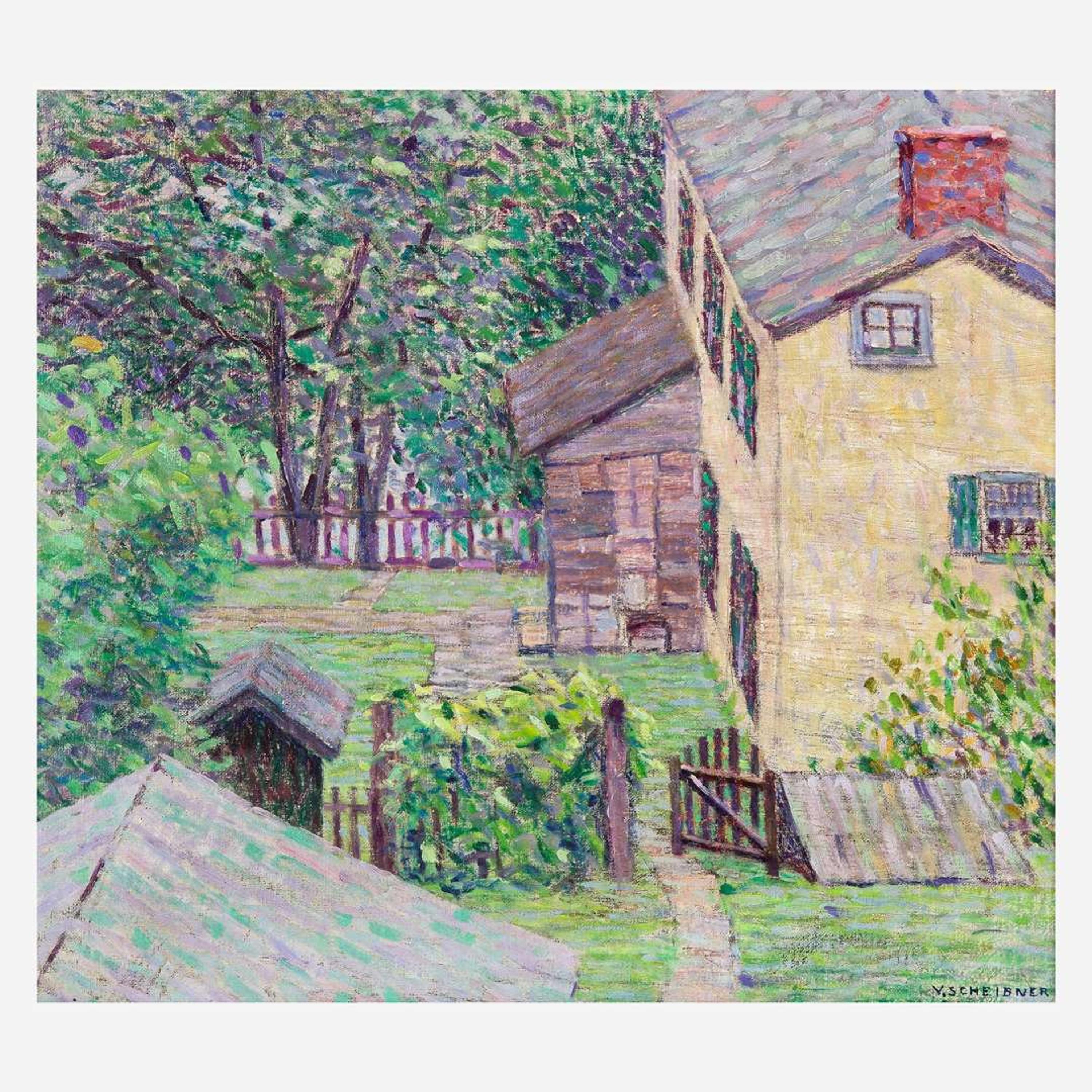 Vira B. McIlrath Scheibner (American, 1889-1956) Toll Gate
