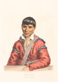 Four Hand-Colored Lithographs by McKenney and Hall