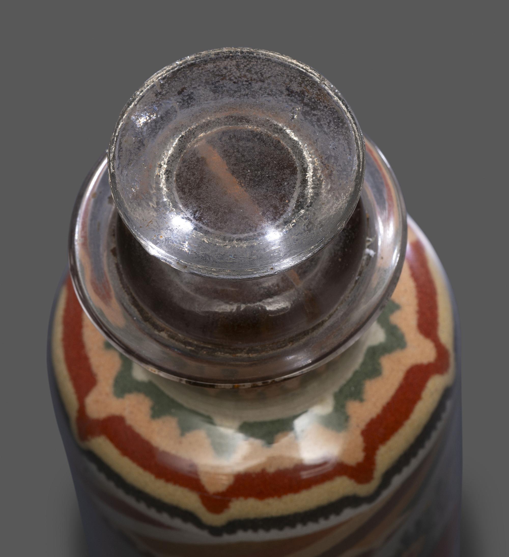 An Andrew Clemens (American, 1857-1894) Sand Bottle