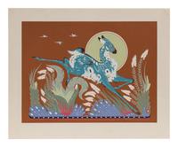 Two Works: Deer and Elements I and Deer and Elements II