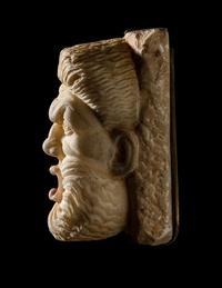 A Roman Style Marble Theater Mask