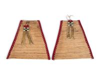 Plains Toy Tipi Backrests, Pair