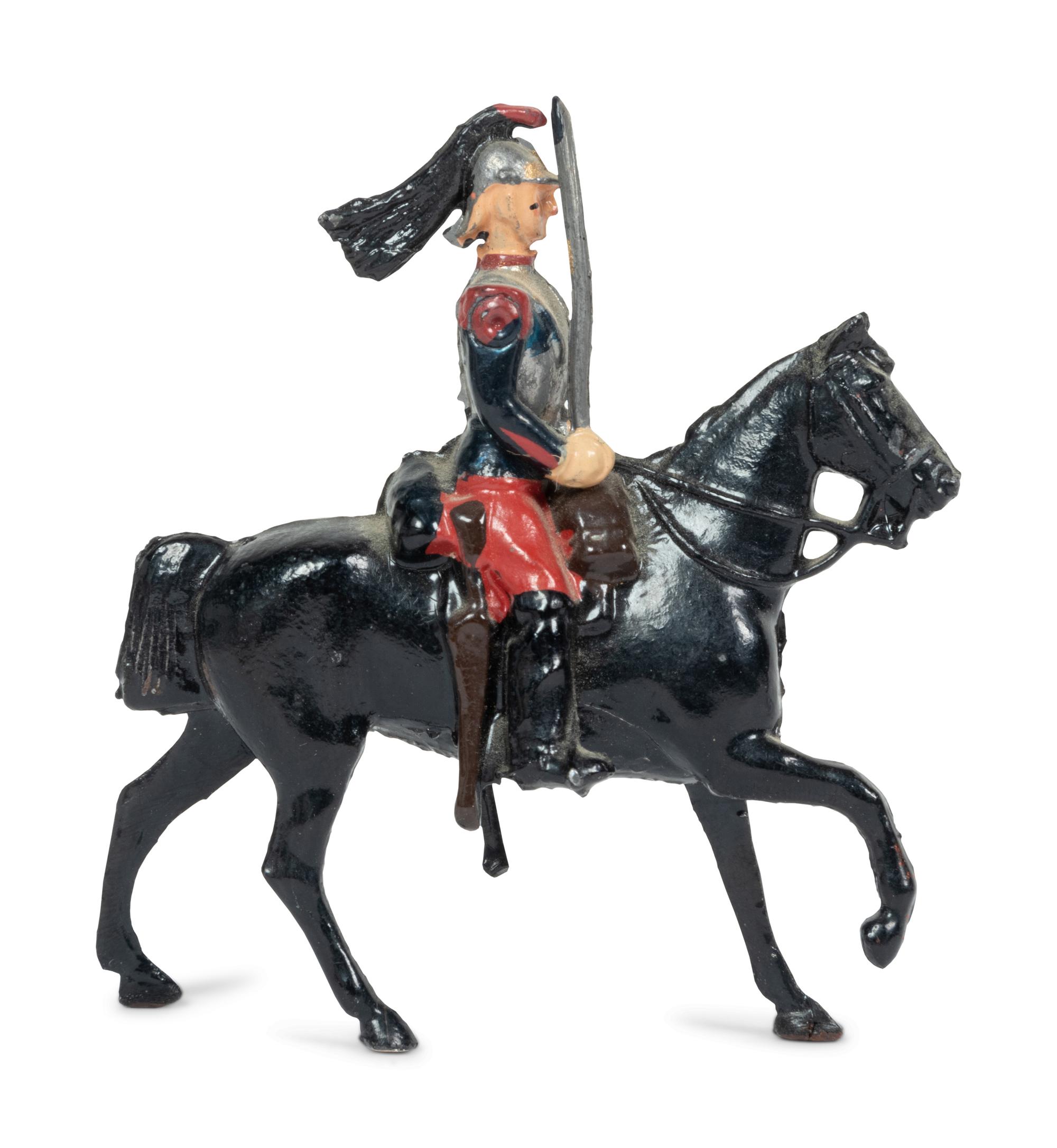 A Group of Thirty-One Painted Metal Napoleonic Military Figures