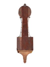 A Scarce Federal 'Battle of Lexington' Parcel Gilt Mahogany Banjo Clock