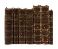 [LOWDEN, Frank Orren (1861-1943), his copies] -- [ILLINOIS HISTORY]. A set of uniformly bound works about Illinois, comprising: