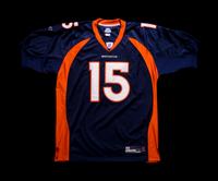 A Group of Denver Broncos Items (Including Tim Tebow),