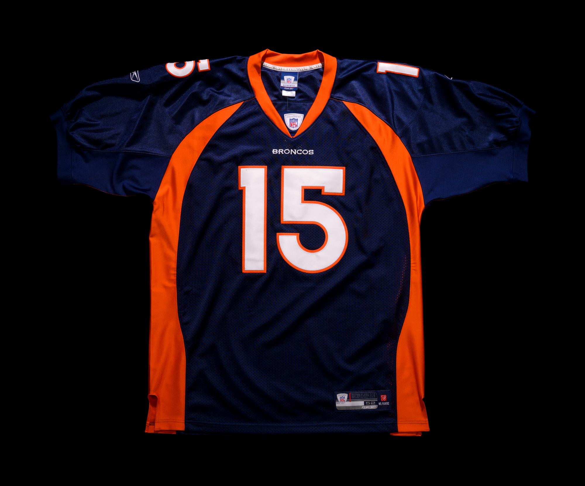 A Group of Denver Broncos Items (Including Tim Tebow),