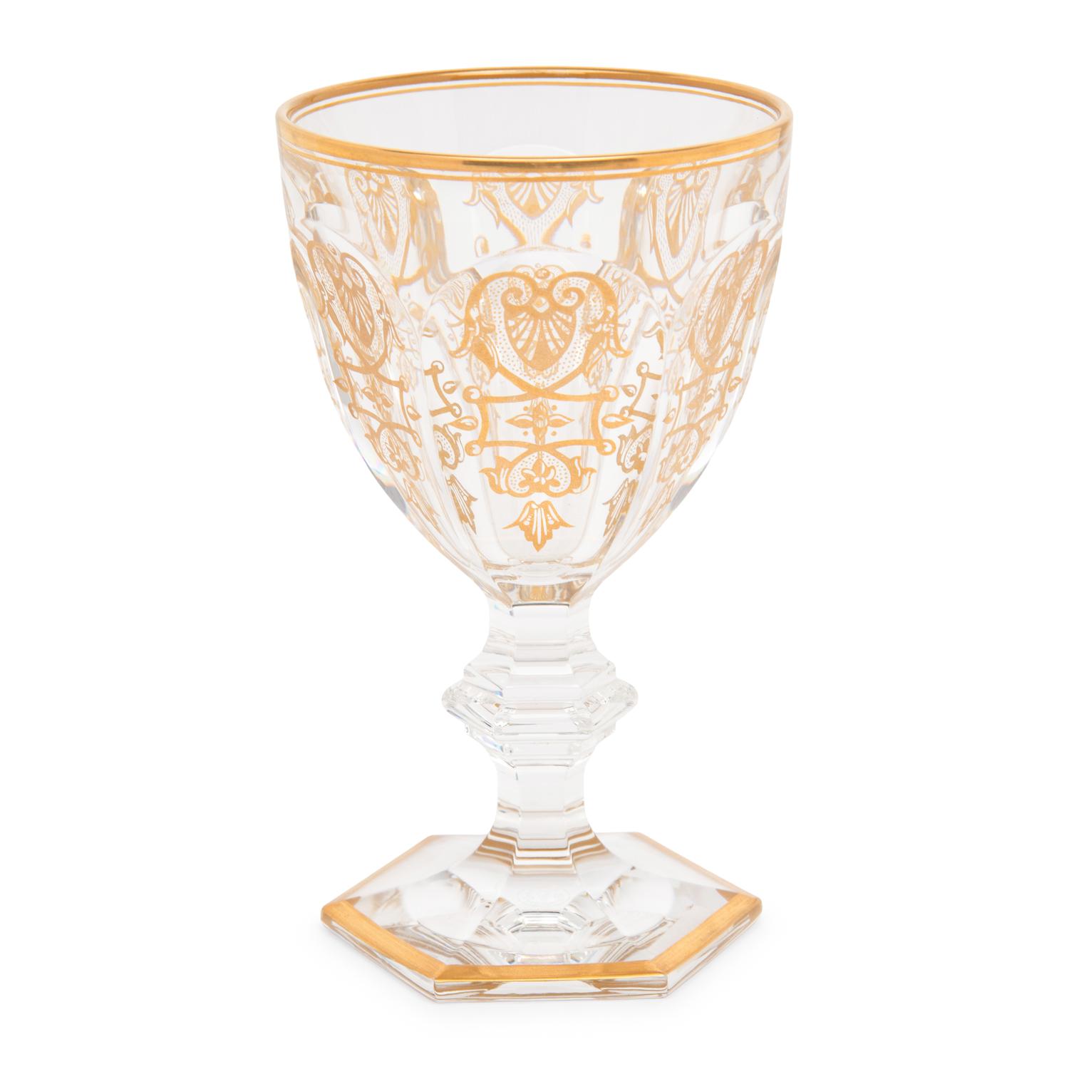 A Baccarat Empire Part Stemware Service