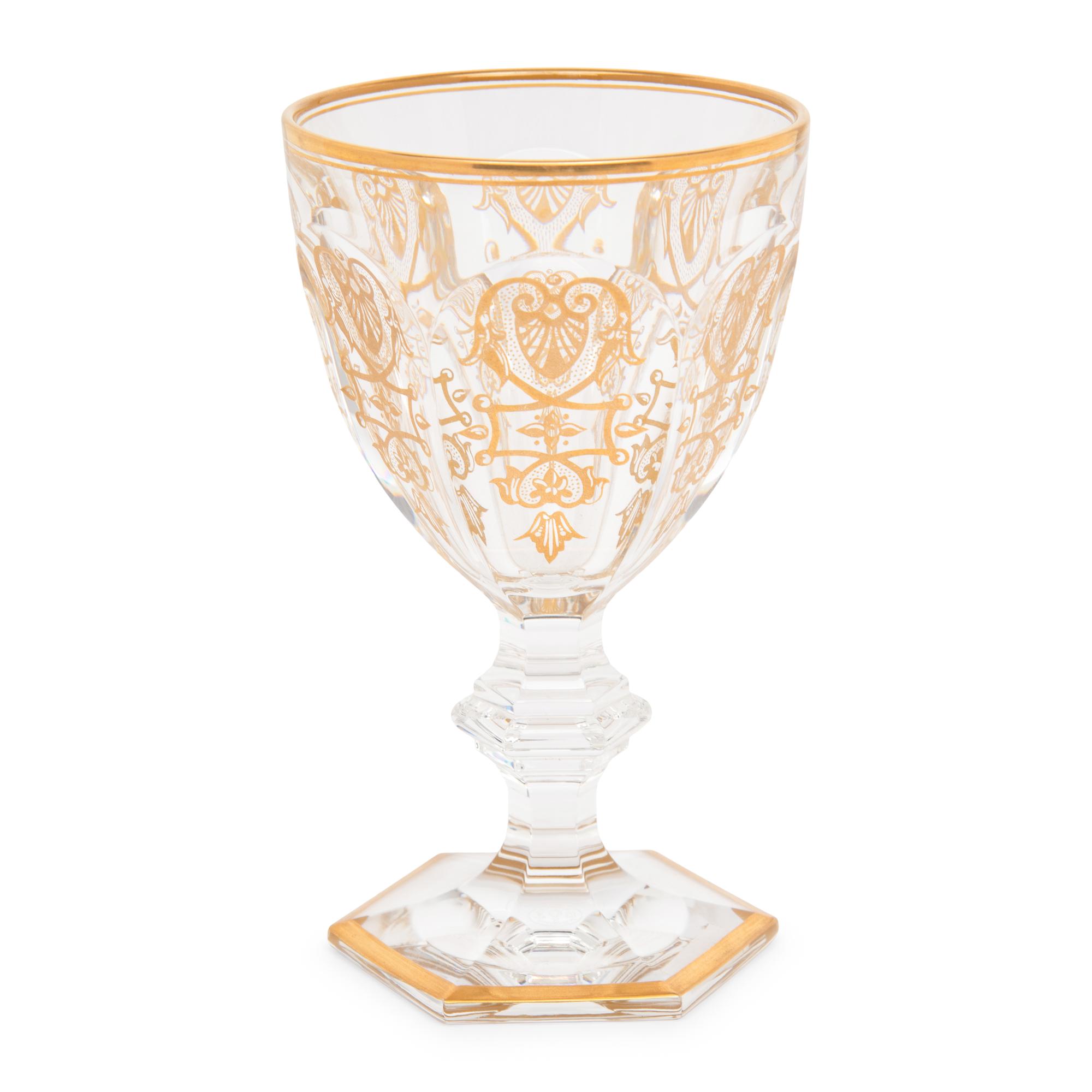 A Baccarat Empire Part Stemware Service