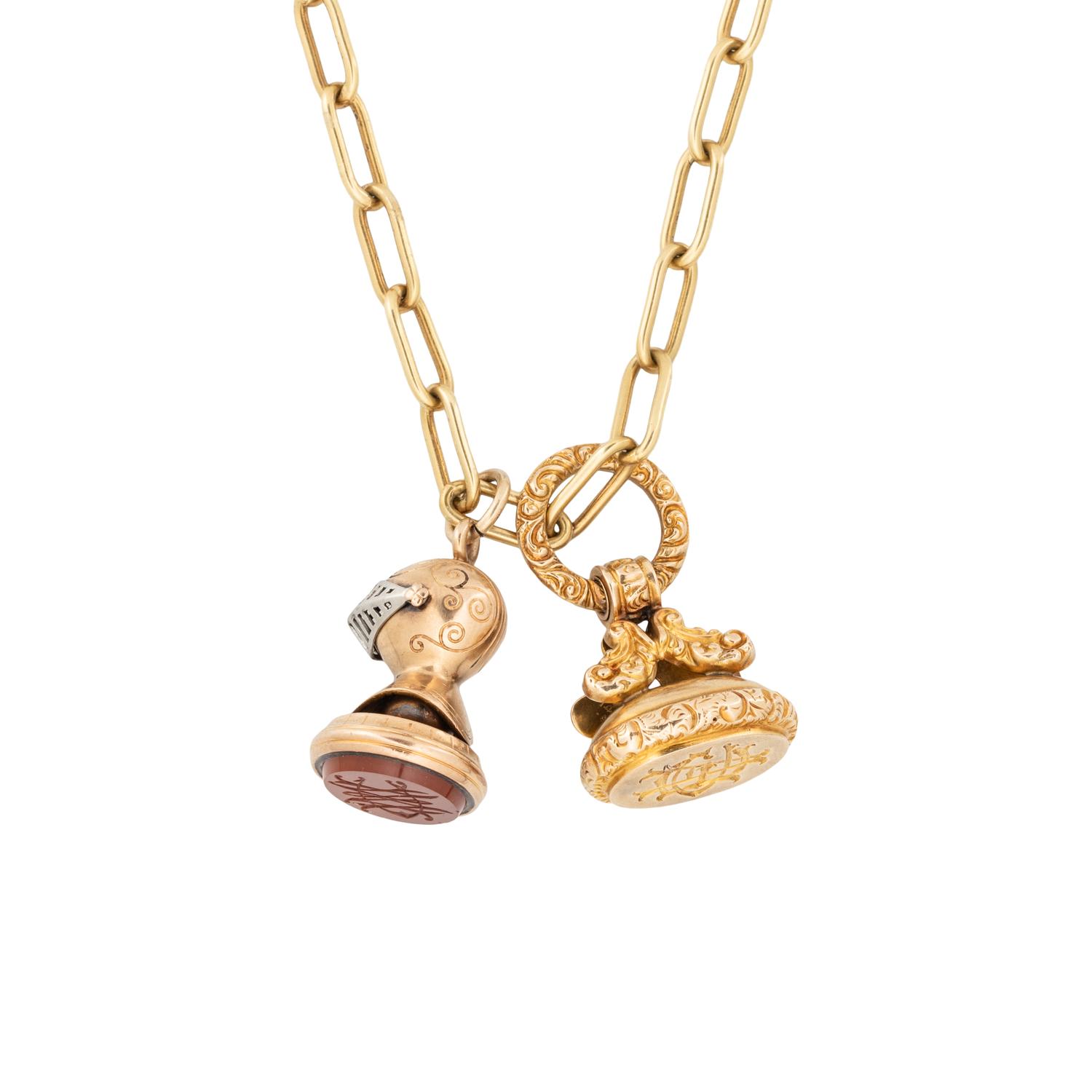 COLLECTION OF YELLOW GOLD JEWELRY