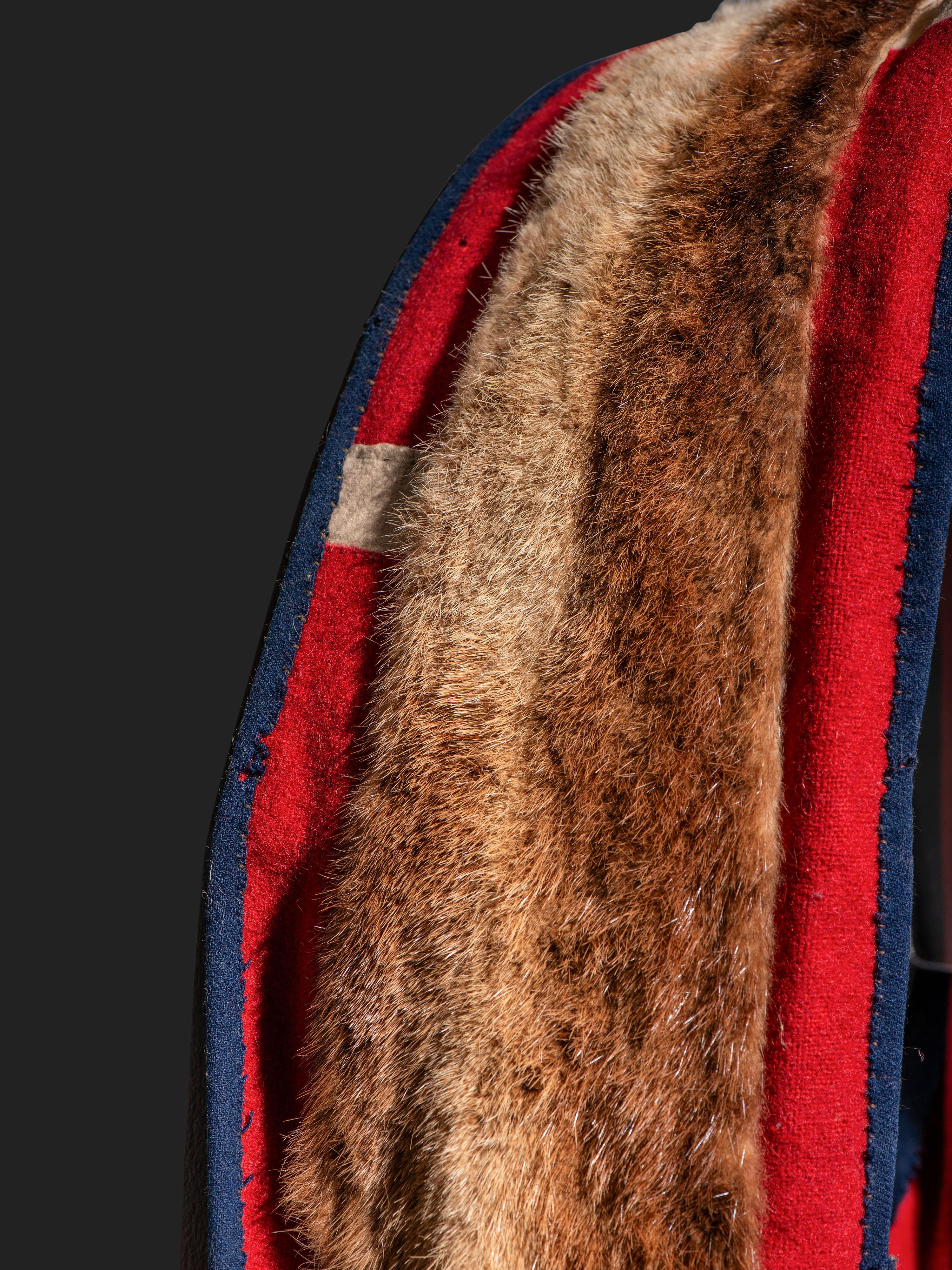 Nez Perce Beaded Otter Bowcase and Quiver, with Bow