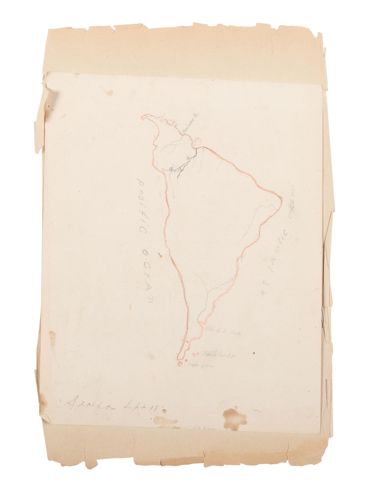 [NATIVE AMERICANS]. JUNKIN, William W. (1831-1903). A Collection of Indian Photographs and Views with Photos of a Few White Employes [ sic ] Together with Some Indian Letters and Paintings. Made by W.W. Junkin, Fairfield, Iowa. 1889-93.