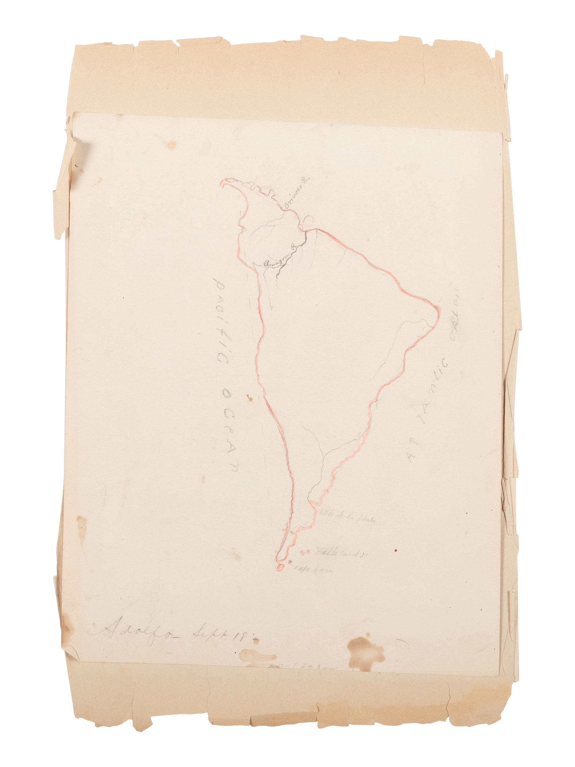 [NATIVE AMERICANS]. JUNKIN, William W. (1831-1903). A Collection of Indian Photographs and Views with Photos of a Few White Employes [ sic ] Together with Some Indian Letters and Paintings. Made by W.W. Junkin, Fairfield, Iowa. 1889-93.