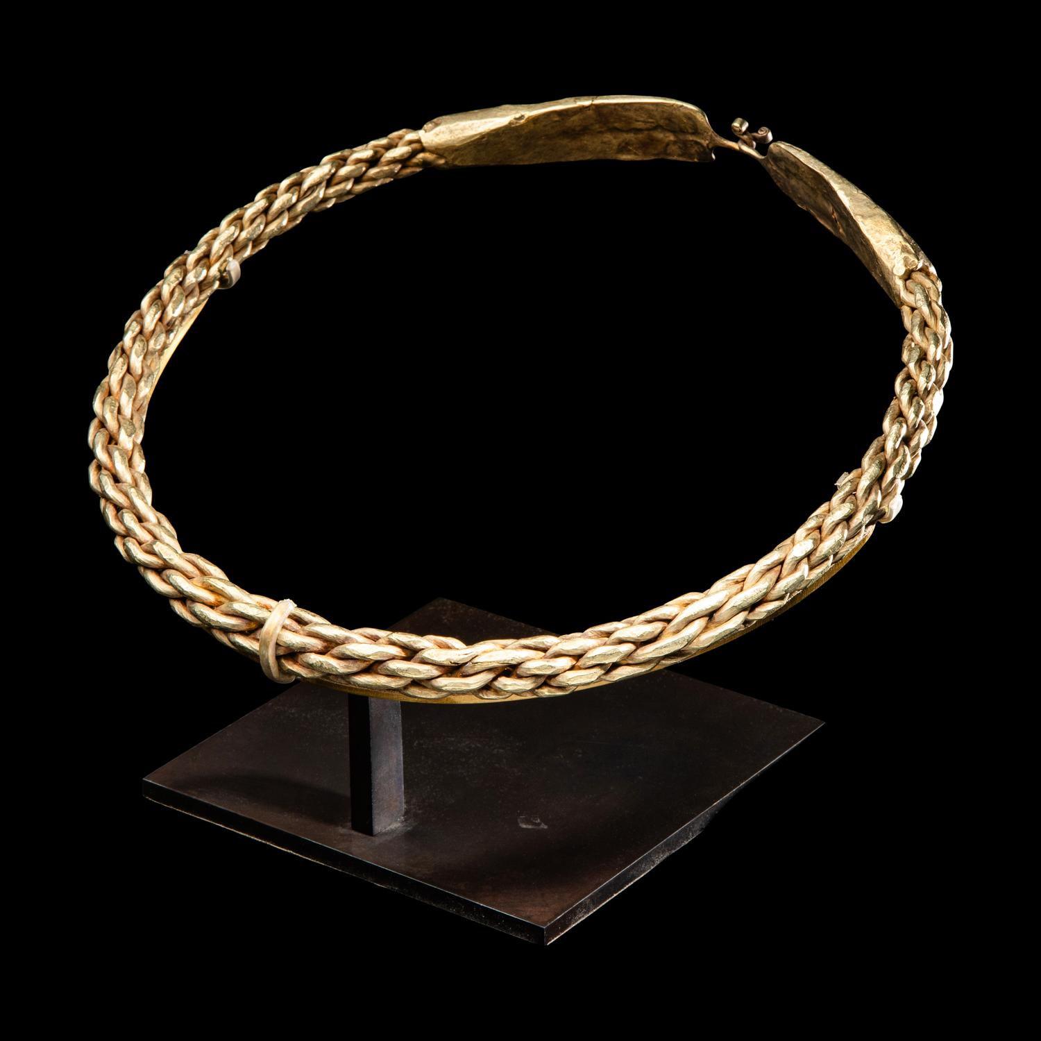 A Viking Electrum Torque