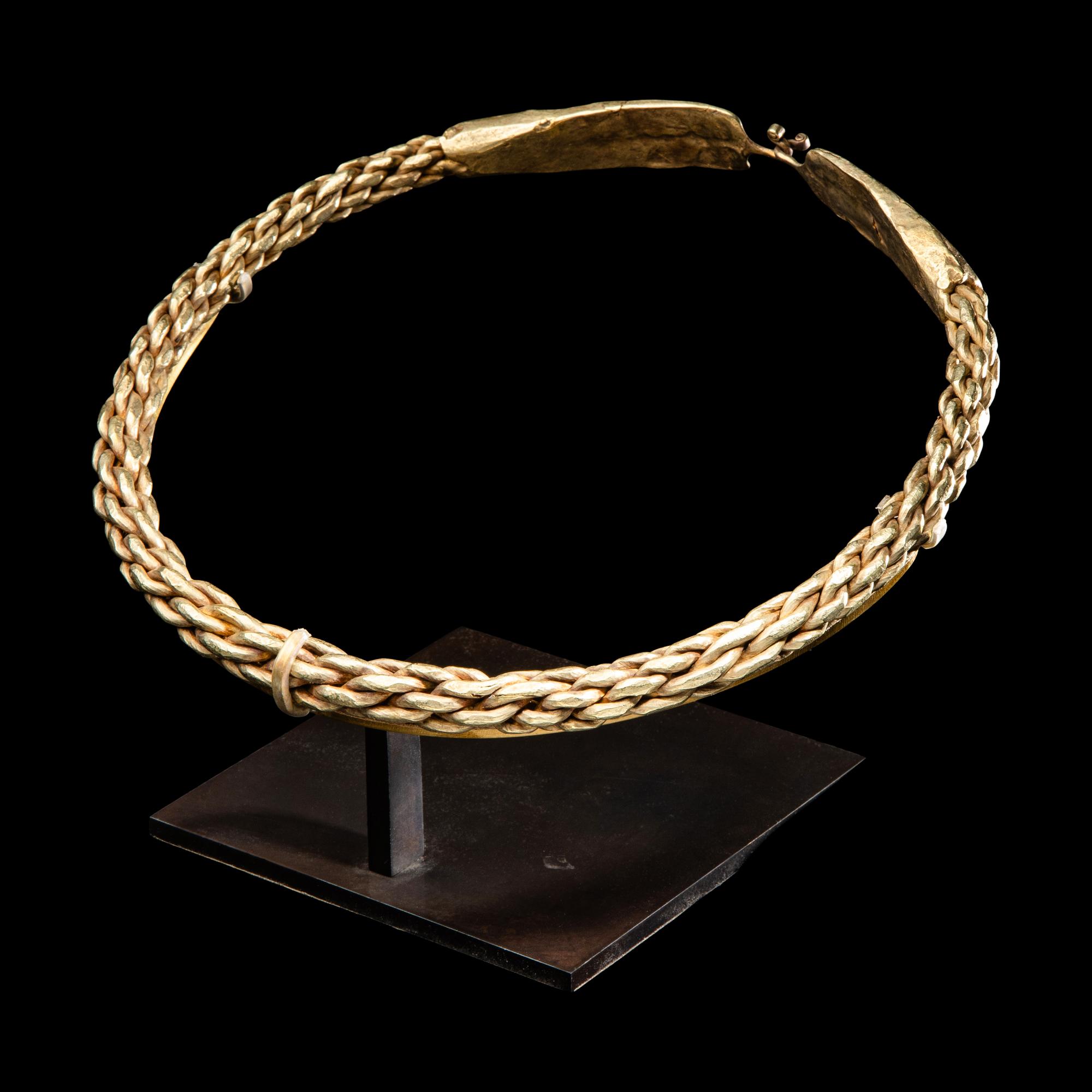 A Viking Electrum Torque