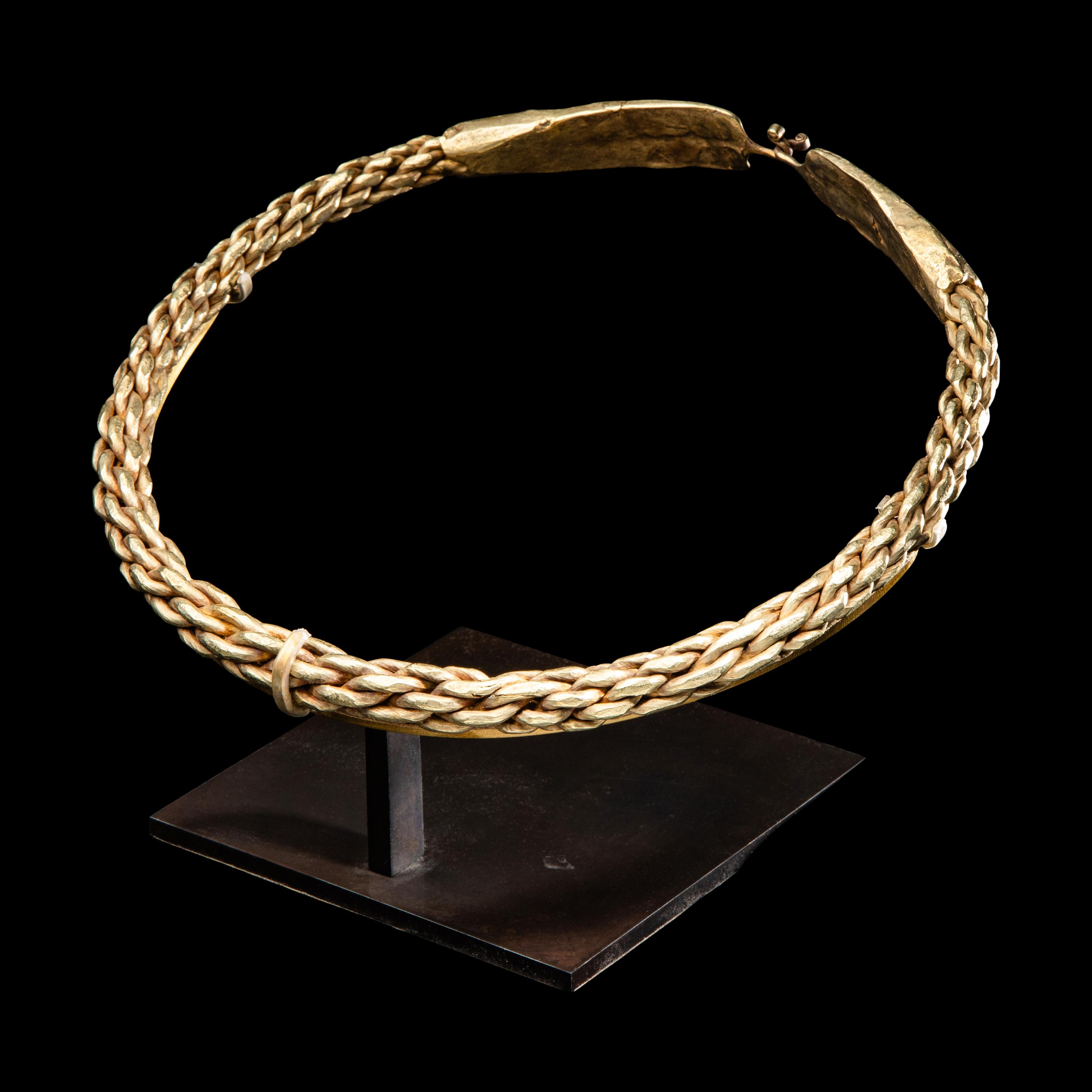 A Viking Electrum Torque