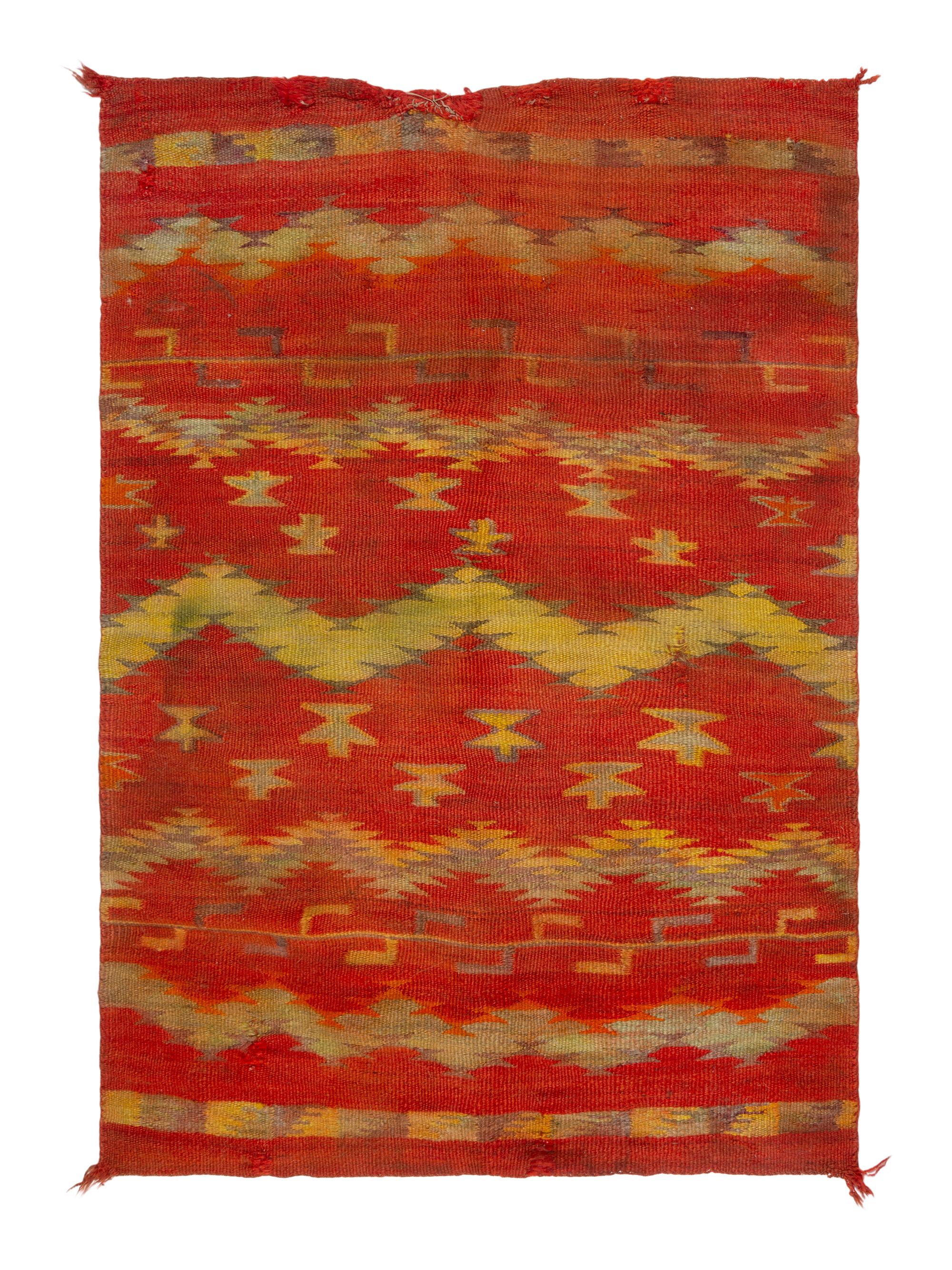 Navajo Transitional Child's Blanket / Rug