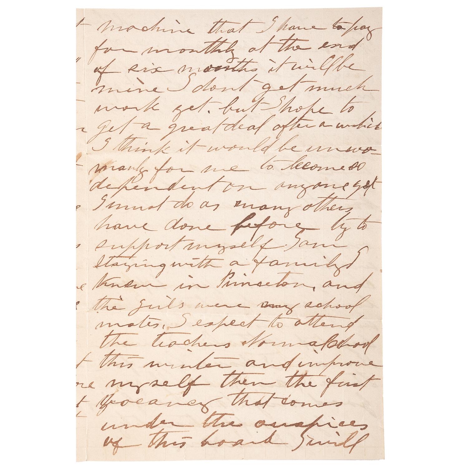 Van Lew Family Archive, Incl. Letters from Civil War Spymaster Elizabeth Van Lew and Slave-Turned-Spy Mary Bowser