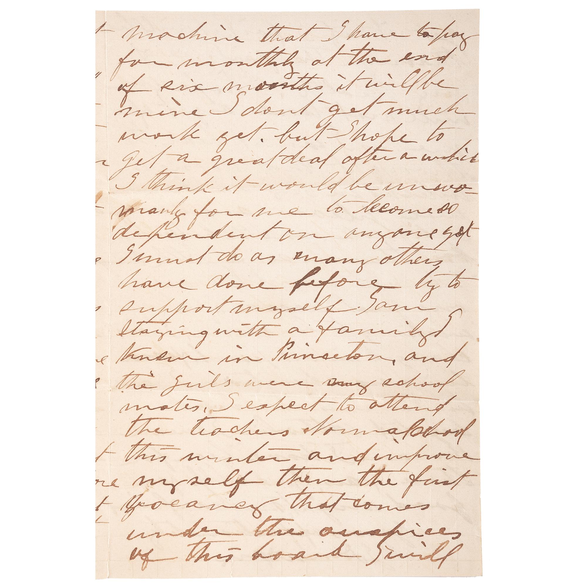 Van Lew Family Archive, Incl. Letters from Civil War Spymaster Elizabeth Van Lew and Slave-Turned-Spy Mary Bowser