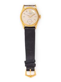 PATEK PHILIPPE, TIFFANY & CO., 18K YELLOW GOLD WRISTWATCH
