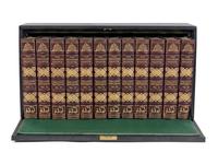 BURTON, Richard Francis, Sir (1821-1890), translator. The Book of the Thousand Nights and a Night… Reprinted from the Original Edition . 8 volumes. -- Supplemental Nights . 4 volumes. Leonard C. Smithers, editor. Albert Letchford, illustrator. London: H.S. Nichols Ltd., 1897.