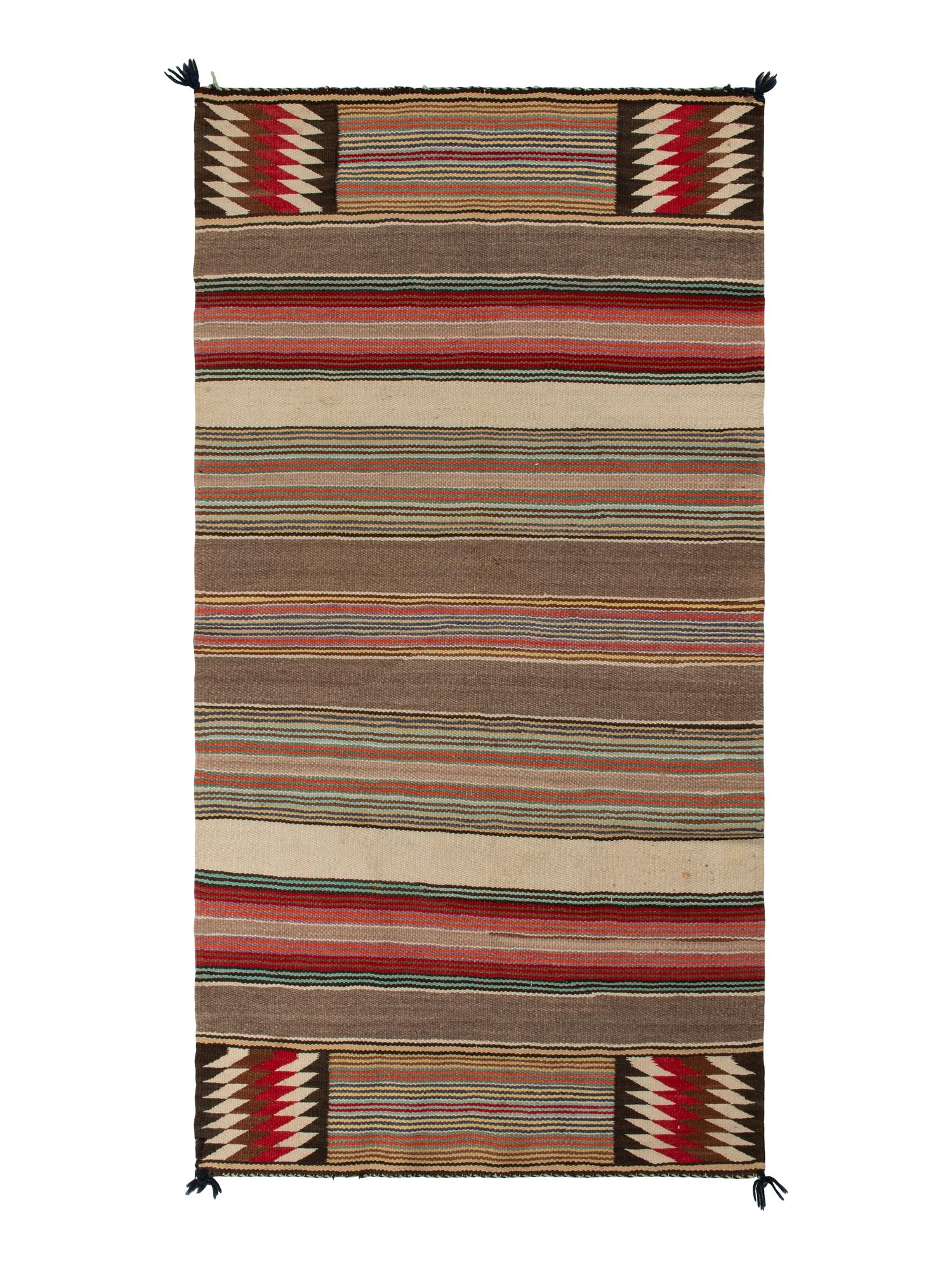 Navajo Double Saddle Blanket / Rug