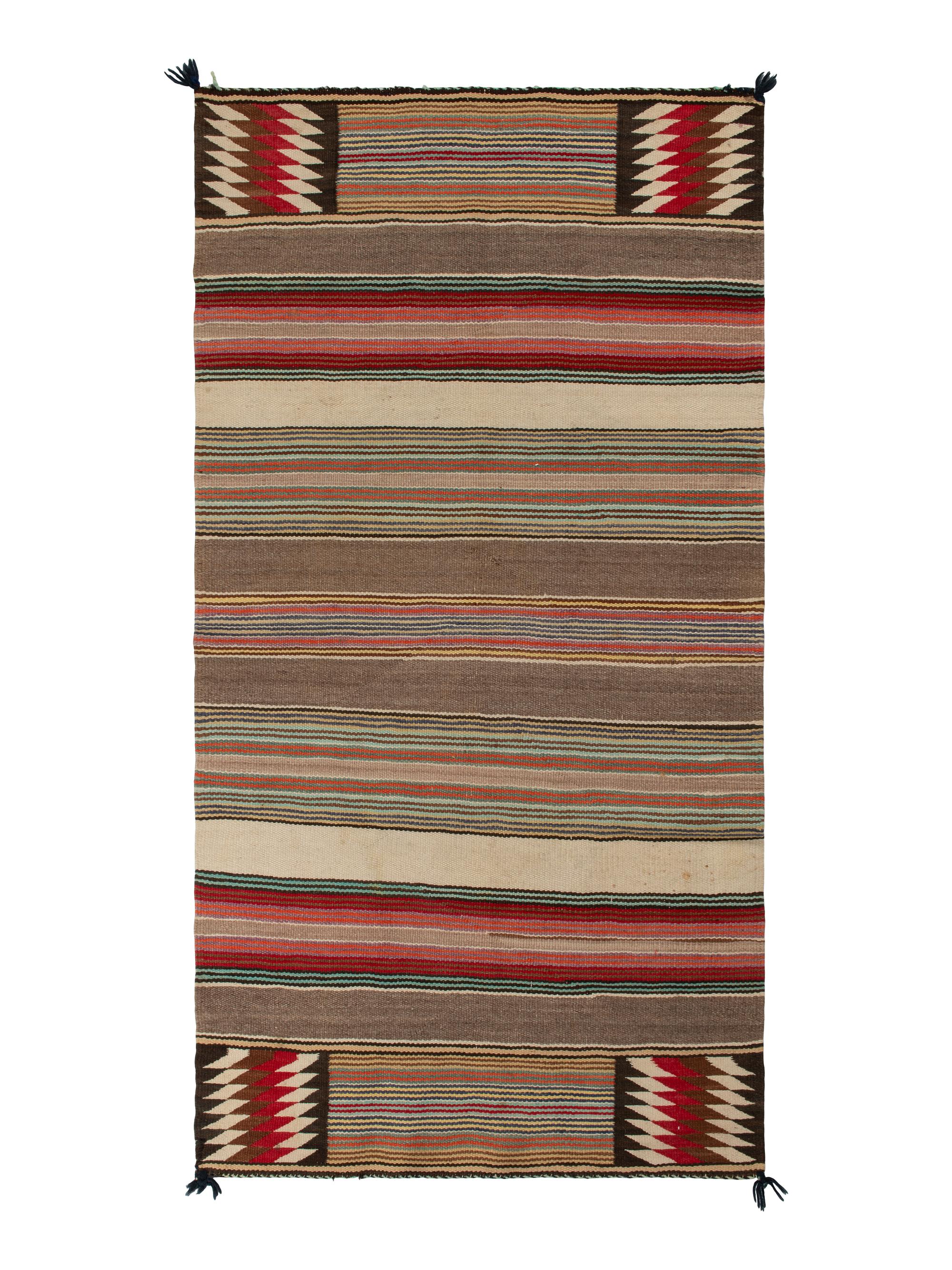 Navajo Double Saddle Blanket / Rug