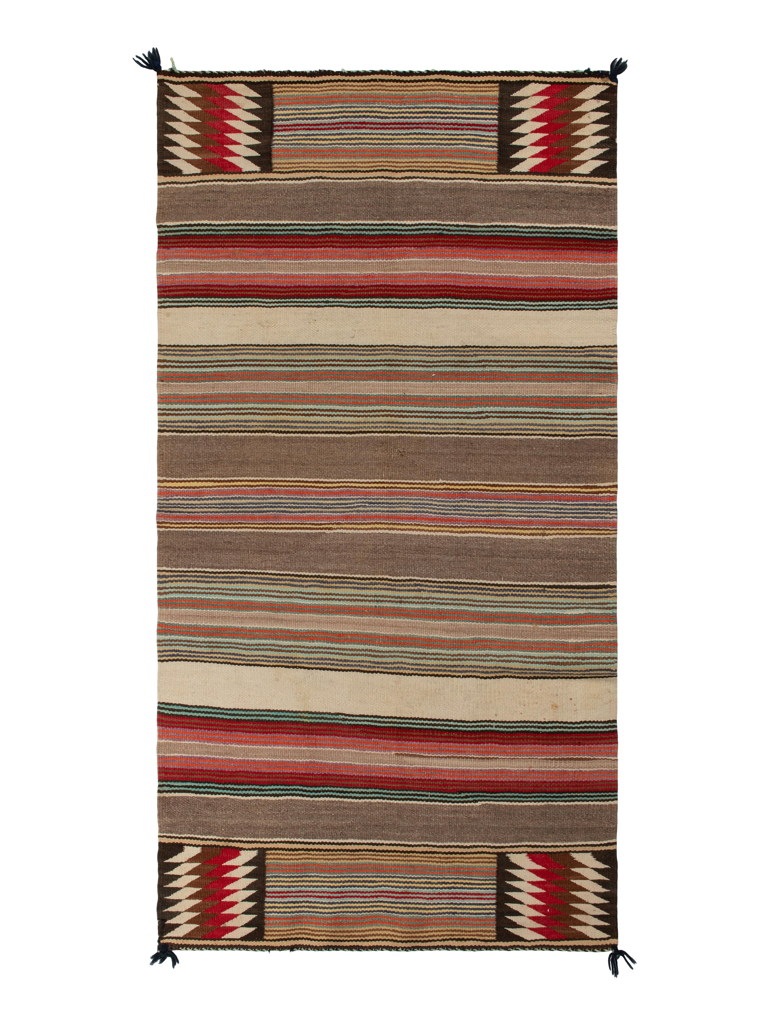 Navajo Double Saddle Blanket / Rug