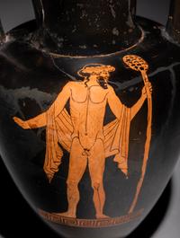 An Attic Red-Figured Nolan Amphora