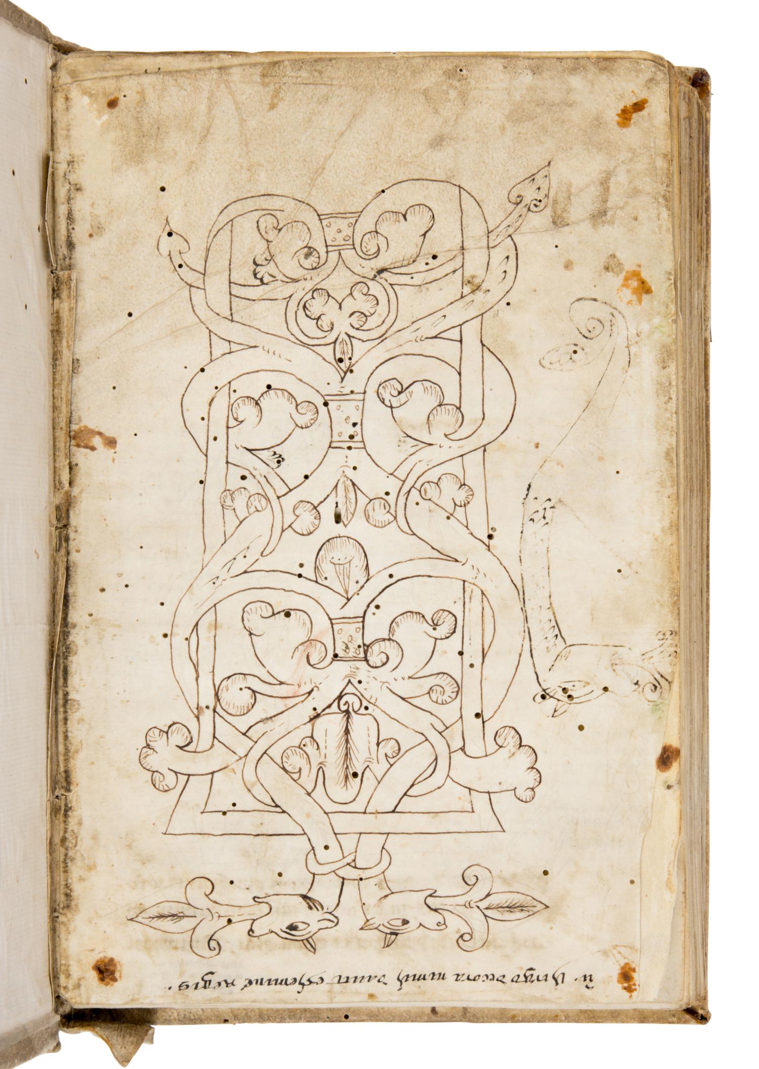 ORIGEN OF ALEXANDRIA (c. 185 – 253) Homilia in Genesim , Homiliae in Exodum , in Latin, translation by Rufinus, decorated manuscript on parchment [Austria, Lambach Abbey? c. 1150–1175]