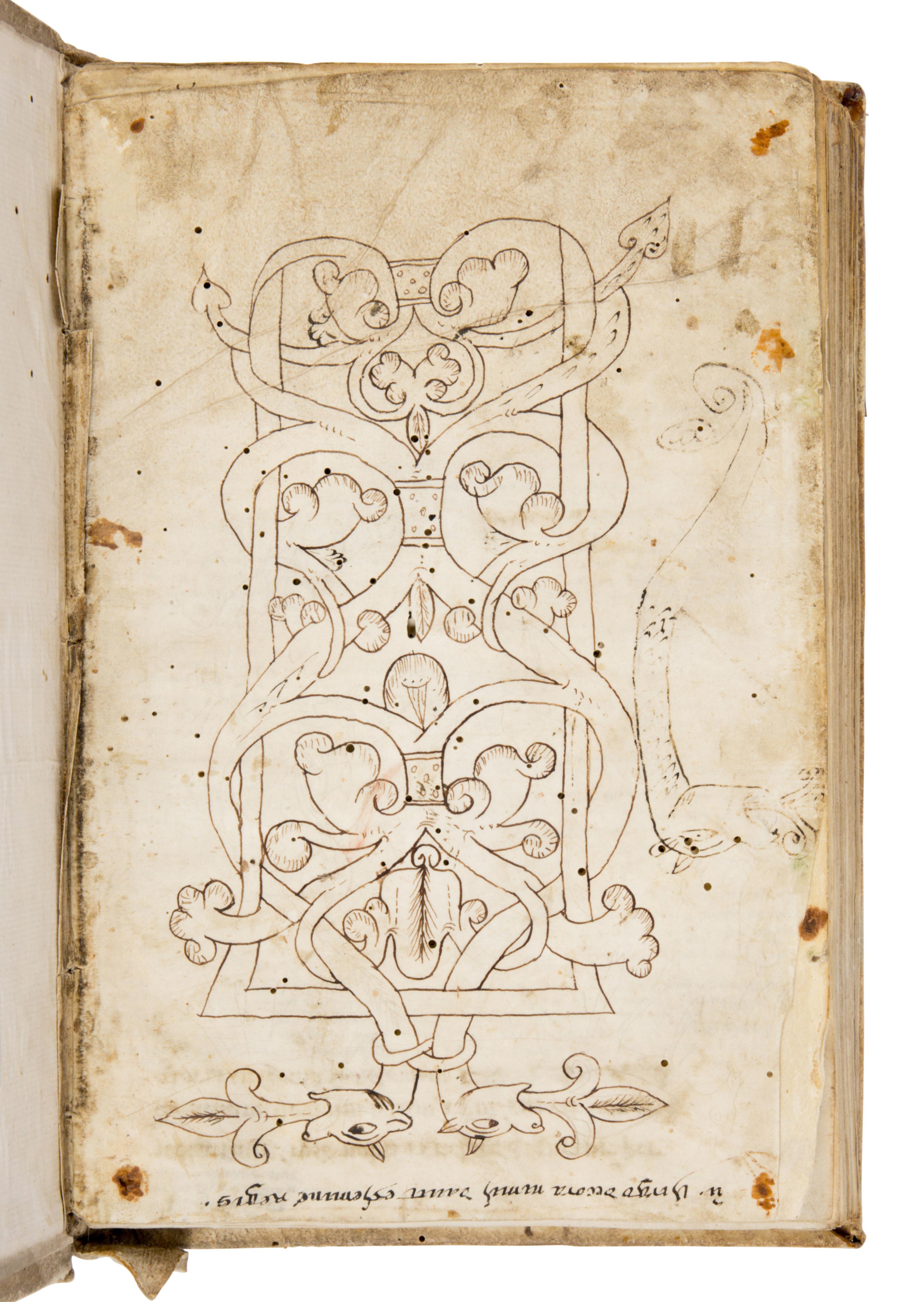 ORIGEN OF ALEXANDRIA (c. 185 – 253) Homilia in Genesim , Homiliae in Exodum , in Latin, translation by Rufinus, decorated manuscript on parchment [Austria, Lambach Abbey? c. 1150–1175]