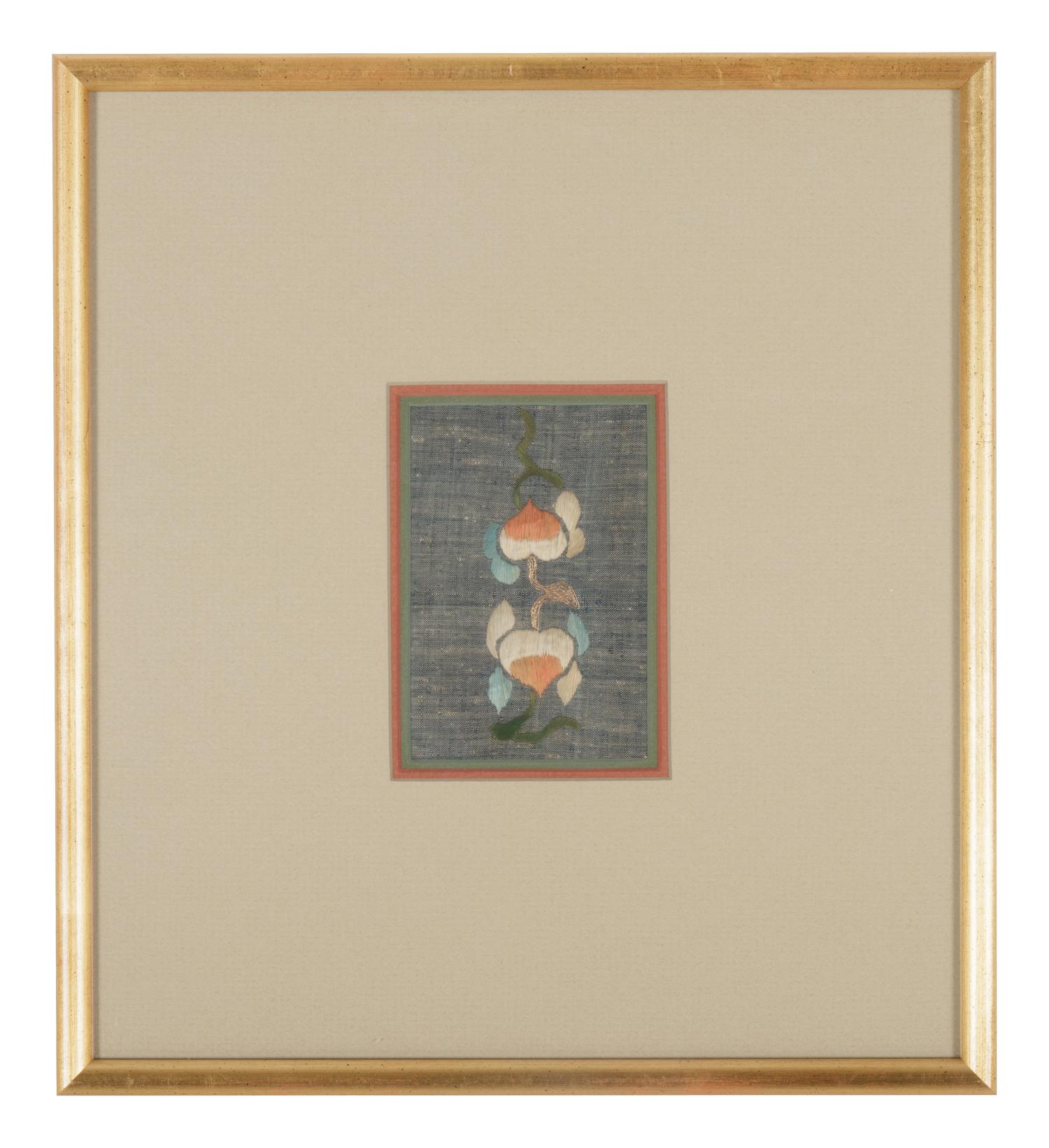 17 Chinese Embroidered Silk Panels