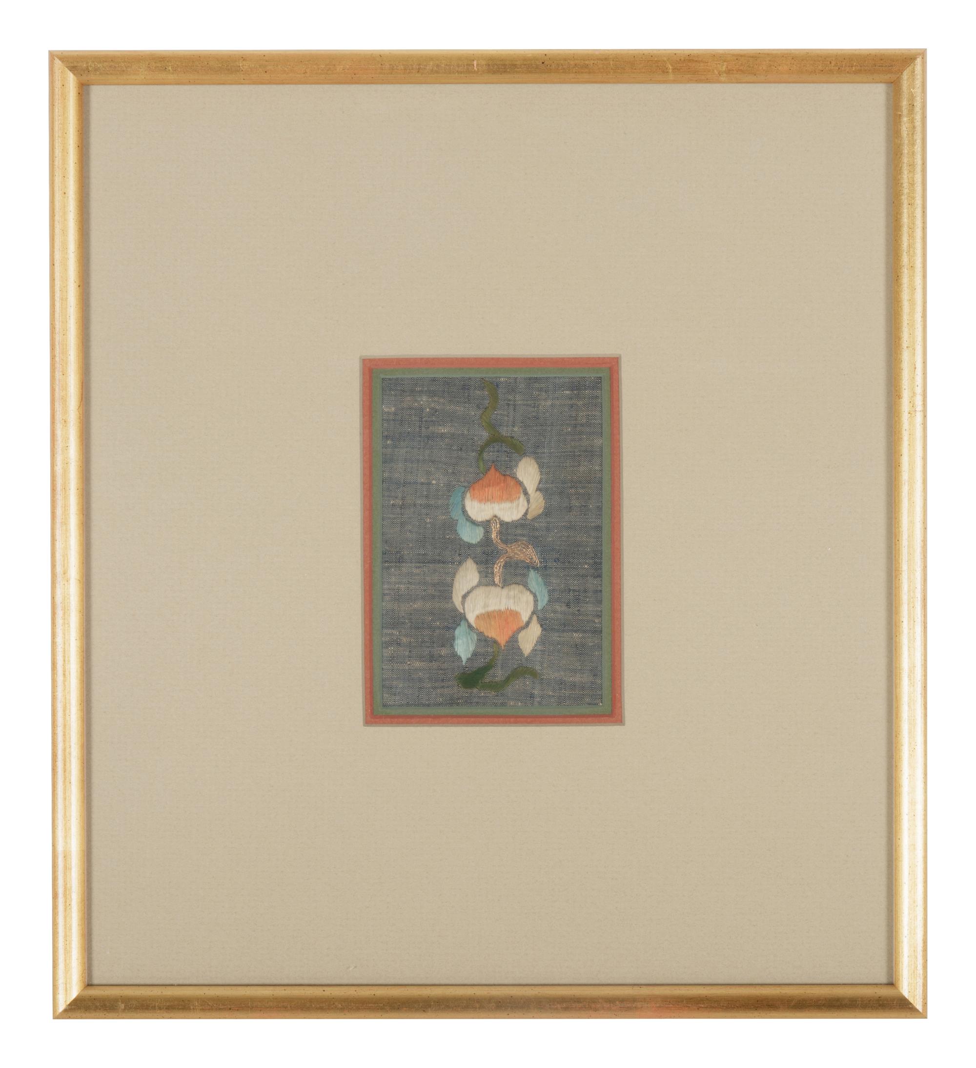 17 Chinese Embroidered Silk Panels