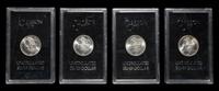 A Group of Four 1881-CC GSA: Morgan $1 Coins