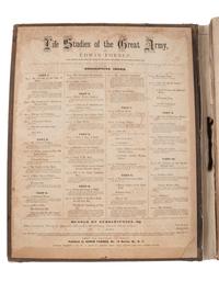 [CIVIL WAR - ART]. FORBES, Edwin (1839-1895). Life Studies of the Great Army. New York, [1876].