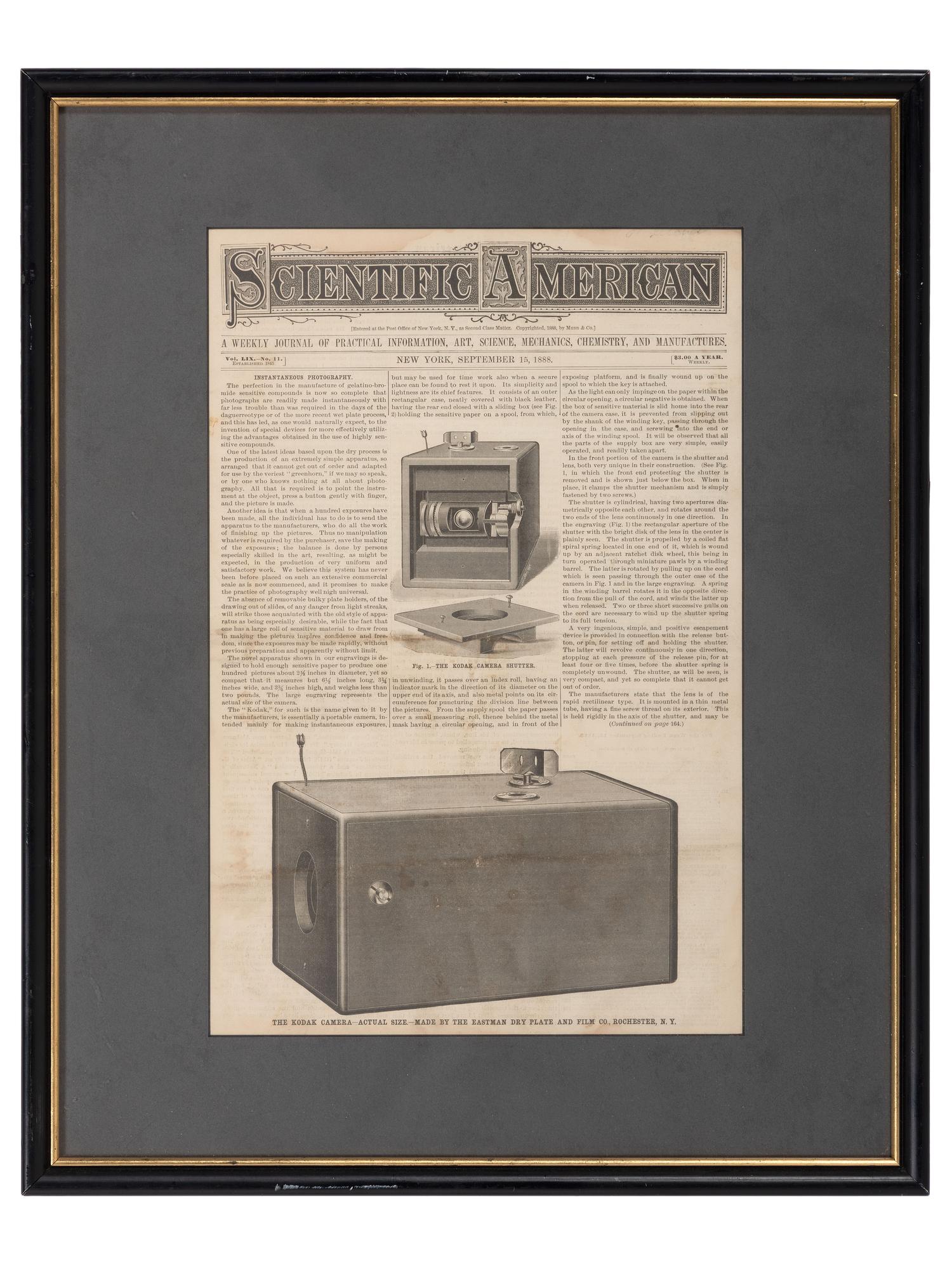 [EARLY PHOTOGRAPHY]. Kodak through the decades, incl. cameras, catalogs, and advertisements.