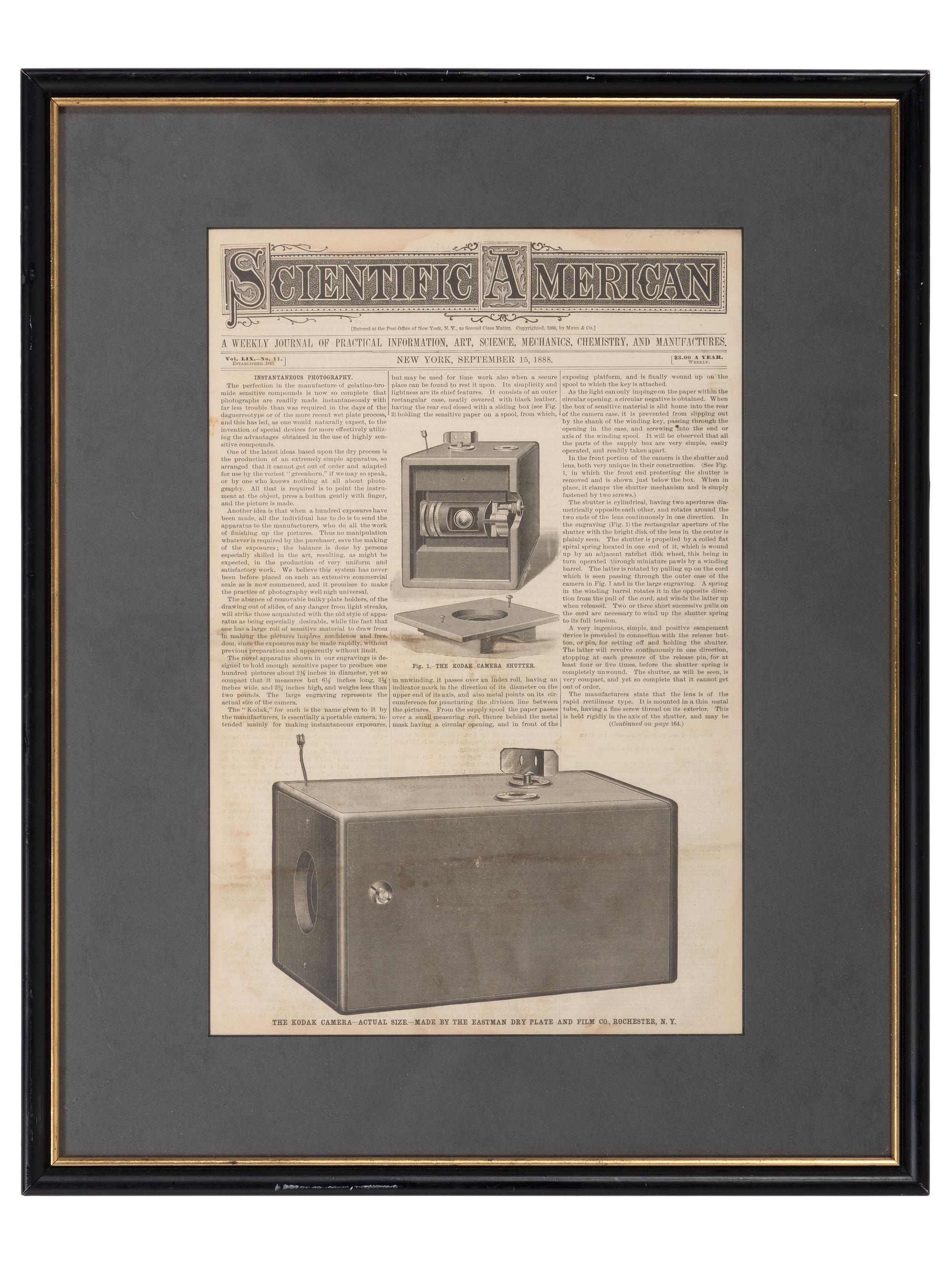 [EARLY PHOTOGRAPHY]. Kodak through the decades, incl. cameras, catalogs, and advertisements.