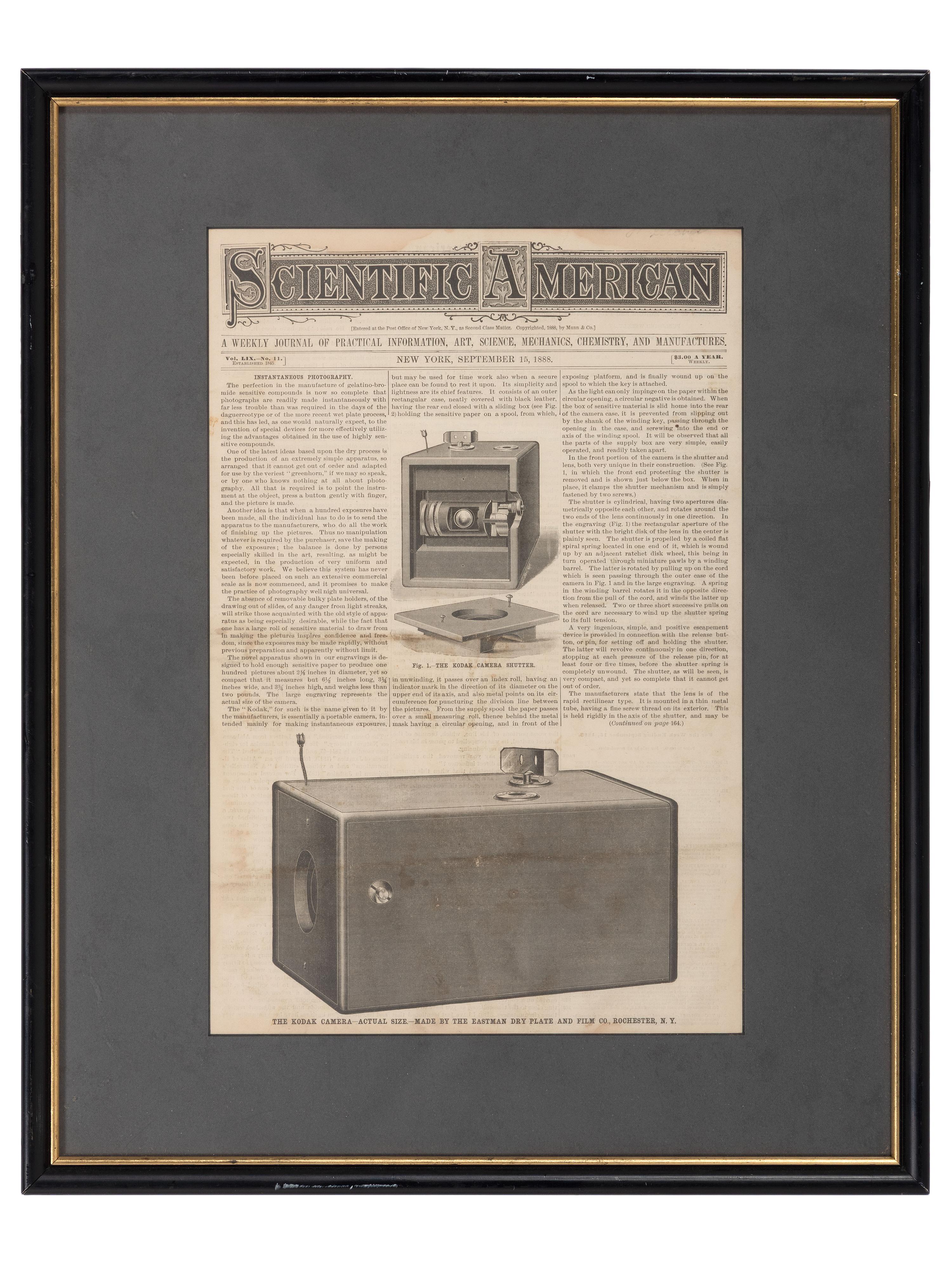 [EARLY PHOTOGRAPHY]. Kodak through the decades, incl. cameras, catalogs, and advertisements.