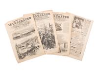 [NEWSPAPERS]. Frank Leslie's Ilustrated Newspaper .