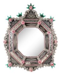 A Venetian Glass Mirror