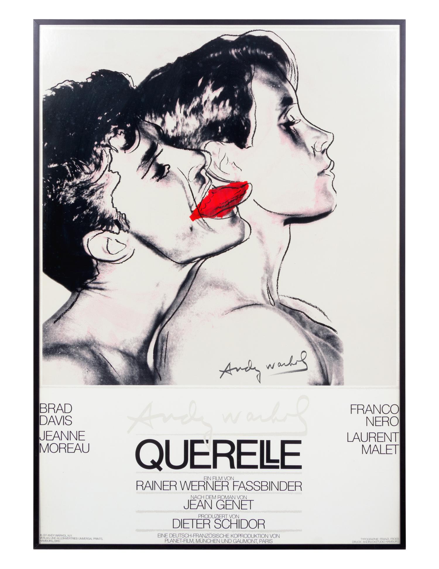 Andy Warhol (American, 1928-1987) Querelle offset…