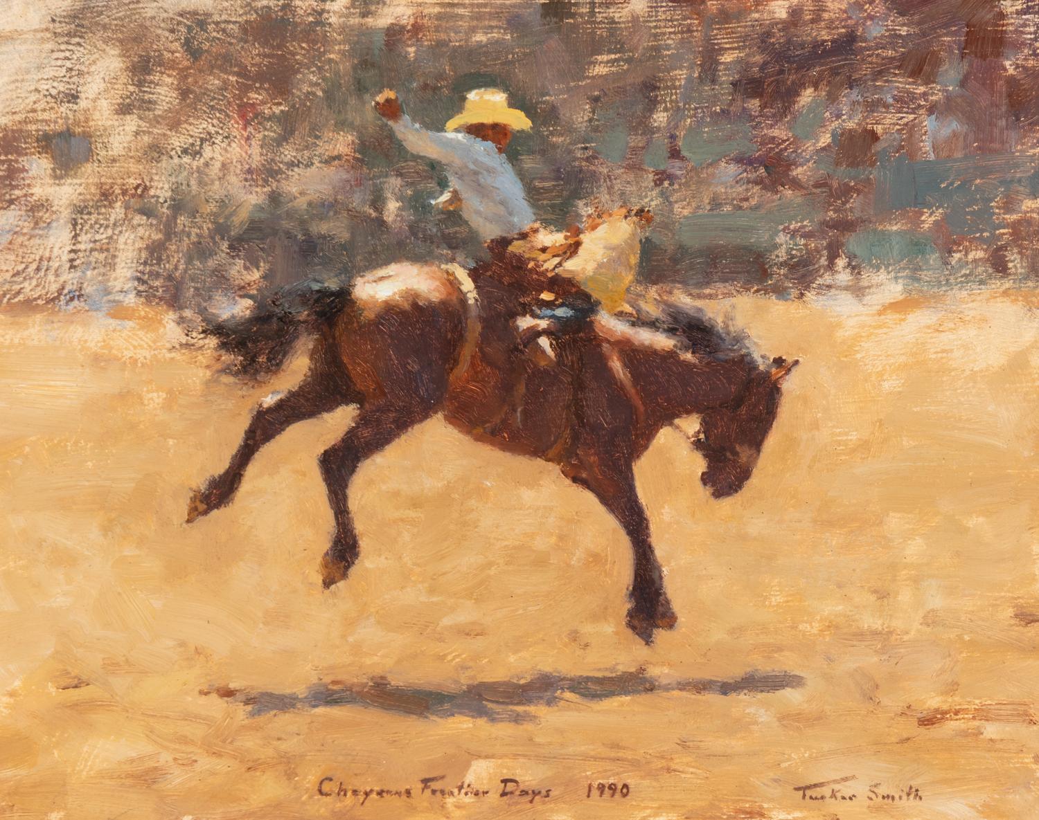 Tucker Smith (American, b. 1940) — Cheyenne Frontier Days , 1990