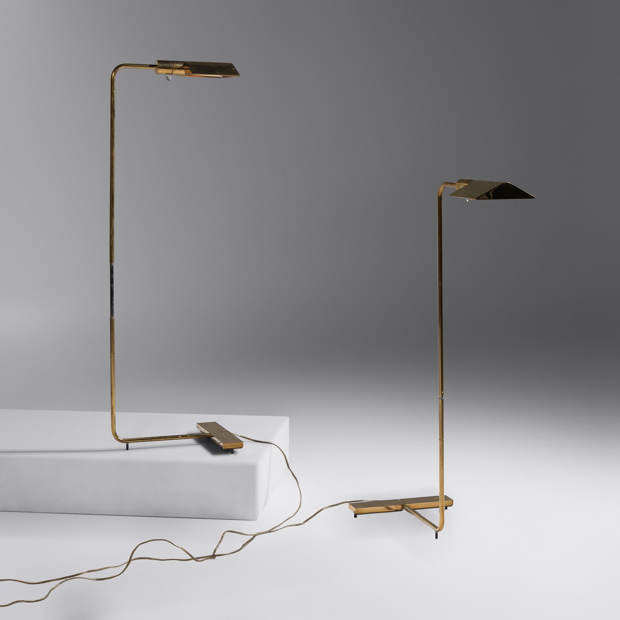 Pair of Cedric Hartman Floor Lamps