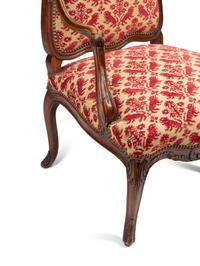 A Régence Walnut Fauteuil