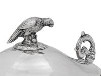 A French Silver Covered Bowl