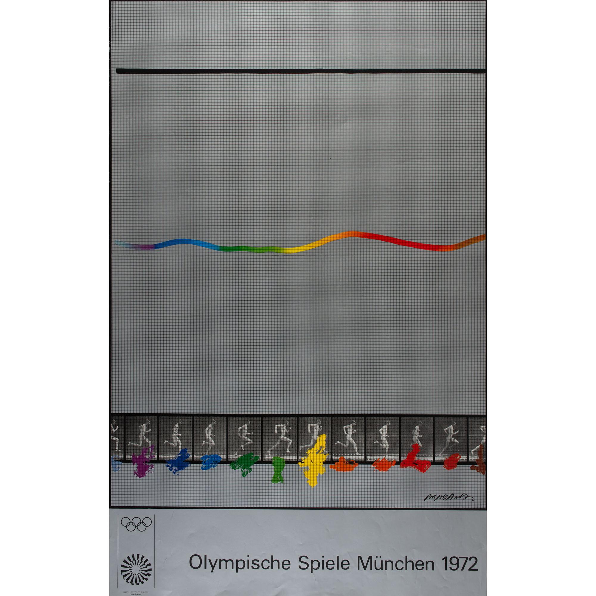 Four Exhibition Posters for the 1972 Munich Olympics