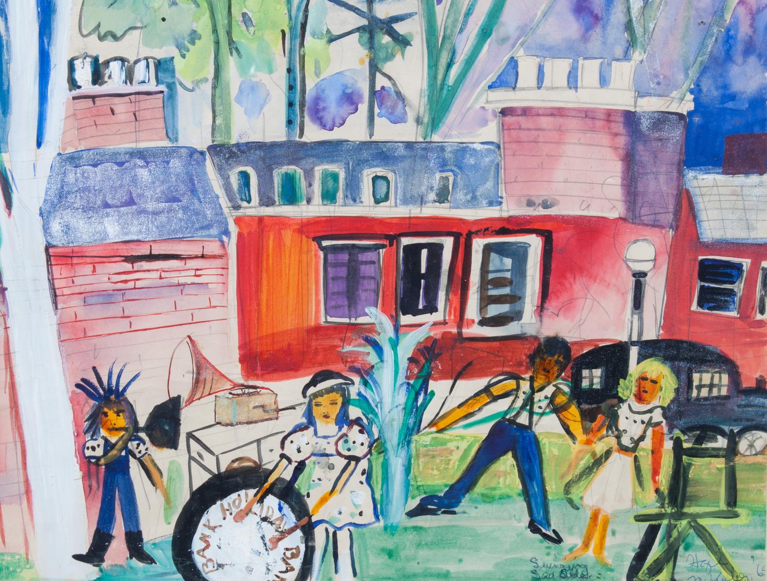 Hazel McKinley, (American, 1903-1995), Bank Holiday Band