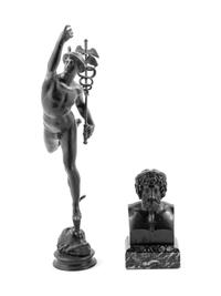 A Neoclassical Bronze Bust