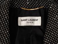 Saint Laurent, Tailored Blazer in Sequin Tweed